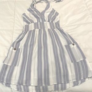 American Eagle pinstripe dress NWT
